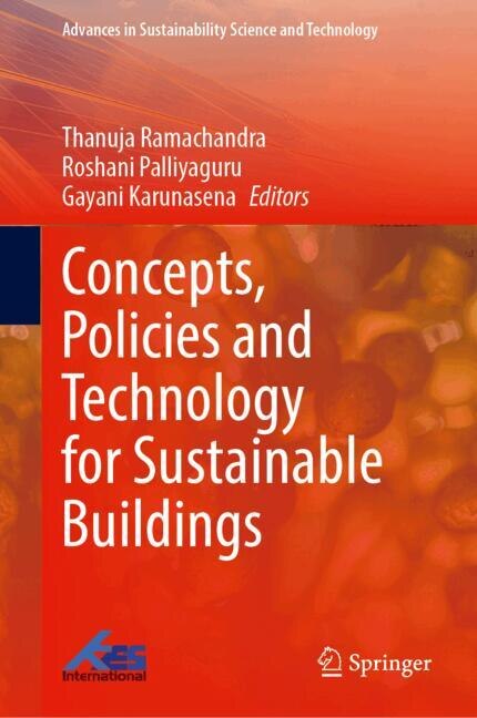 Couverture_Concepts, Policies and Technology for Sustainable Buildings