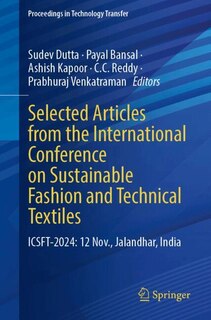 Front cover_Selected Articles from the International Conference on Sustainable Fashion and Technical Textiles
