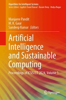 Front cover_Artificial Intelligence and Sustainable Computing