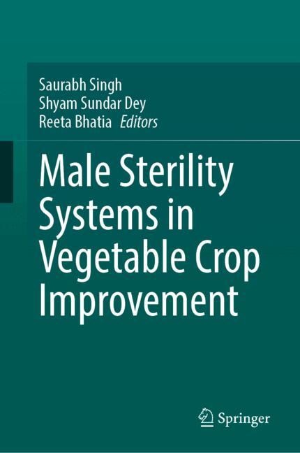 Front cover_Male Sterility Systems in Vegetable Crop Improvement