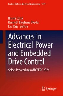 Couverture_Advances in Electrical Power and Embedded Drive Control