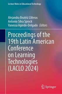 Couverture_Proceedings of the 19th Latin American Conference on Learning Technologies (LACLO 2024)