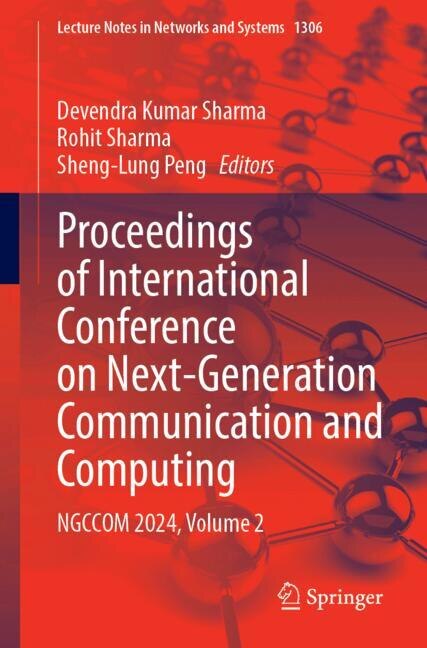 Couverture_Proceedings of International Conference on Next-Generation Communication and Computing