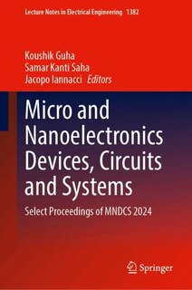 Couverture_Micro and Nanoelectronics Devices, Circuits and Systems