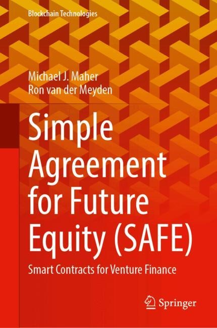 Front cover_Simple Agreements for Future Equity (SAFE)