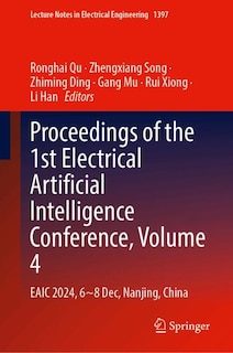 Couverture_Proceedings of the 1st Electrical Artificial Intelligence Conference, Volume 4