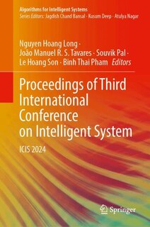 Couverture_Proceedings of Third International Conference on Intelligent System
