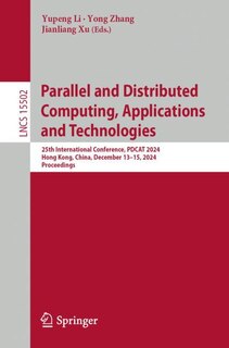 Front cover_Parallel and Distributed Computing, Applications and Technologies