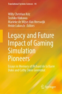 Front cover_Legacy and Future Impact of Gaming Simulation Pioneers