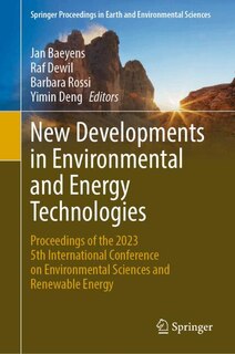 Front cover_New Developments in Environmental and Energy Technologies