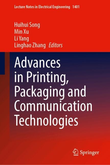Couverture_Advances in Printing, Packaging and Communication Technologies