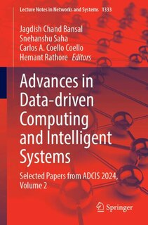 Couverture_Advances in Data-driven Computing and Intelligent Systems