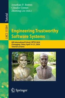 Couverture_Engineering Trustworthy Software Systems