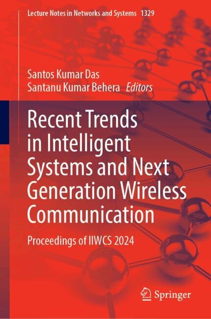 Couverture_Recent Trends in Intelligent Systems and Next Generation Wireless Communication