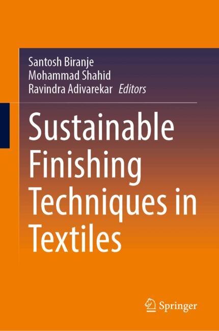 Front cover_Sustainable Finishing Techniques in Textiles