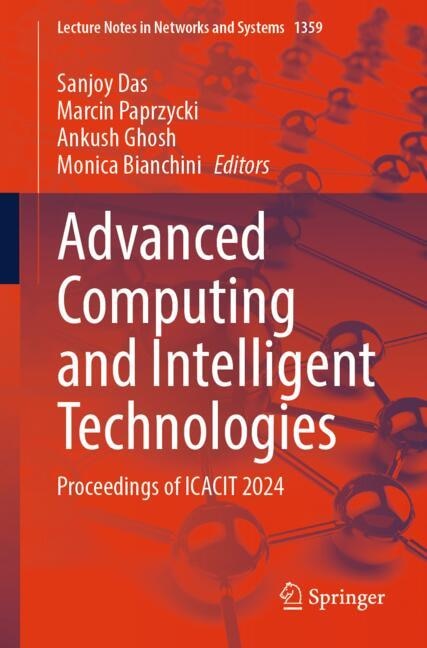 Couverture_Advanced Computing and Intelligent Technologies