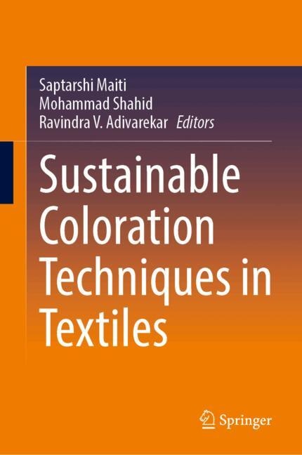 Front cover_Sustainable Coloration Techniques in Textiles
