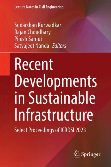 Couverture_Recent Developments in Sustainable Infrastructure