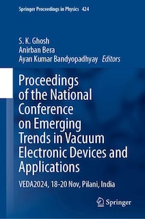 Couverture_Proceedings of the National Conference on Emerging Trends in Vacuum Electronic Devices and Applications