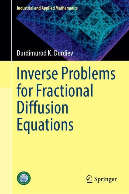 Couverture_Inverse Problems for Fractional Diffusion Equations
