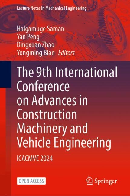 Front cover_9th International Conference on Advances in Construction Machinery and Vehicle Engineering