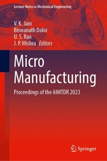 Couverture_Micro Manufacturing