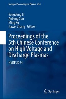 Couverture_Proceedings of the 5th Chinese Conference on High Voltage and Discharge Plasmas