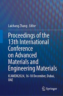 Front cover_Proceedings of the 13th International Conference on Advanced Materials and Engineering Materials