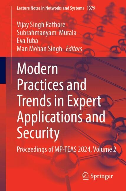Front cover_Modern Practices and Trends in Expert Applications and Security