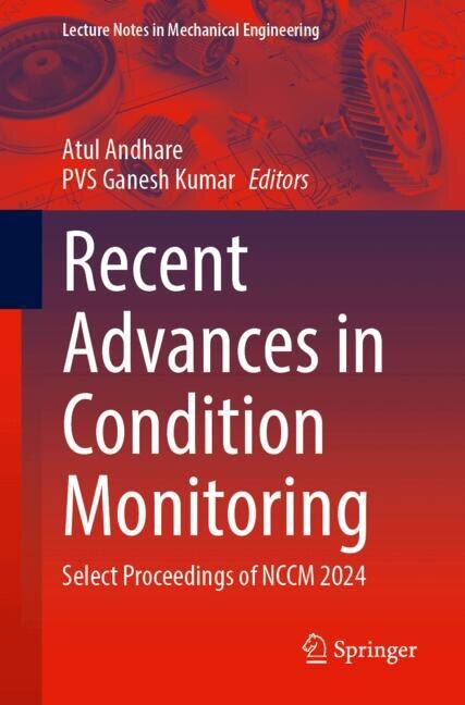 Couverture_Recent Advances in Condition Monitoring