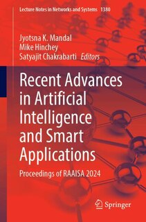 Couverture_Recent Advances in Artificial Intelligence and Smart Applications