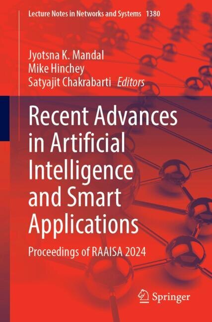 Couverture_Recent Advances in Artificial Intelligence and Smart Applications