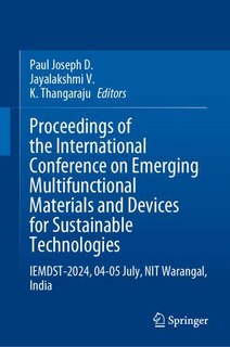 Front cover_Proceedings of the International Conference on Emerging Multifunctional Materials and Devices for Sustainable Technologies