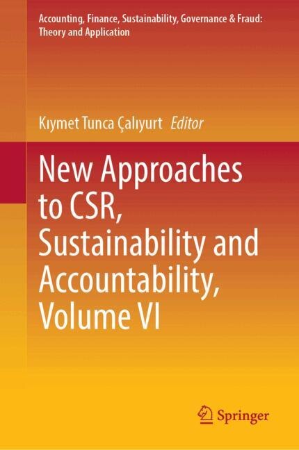 Front cover_New Approaches to CSR, Sustainability and Accountability, Volume VI