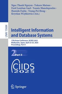Front cover_Intelligent Information and Database Systems