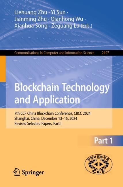 Front cover_Blockchain Technology and Application