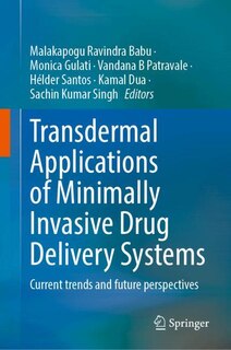 Front cover_Transdermal applications of minimally invasive drug delivery systems