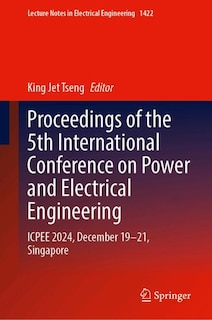 Front cover_Proceedings of the 5th International Conference on Power and Electrical Engineering