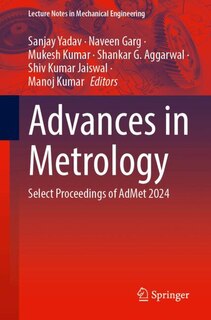 Couverture_Advances in Metrology