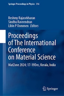 Couverture_Proceedings of The International Conference on Material Science