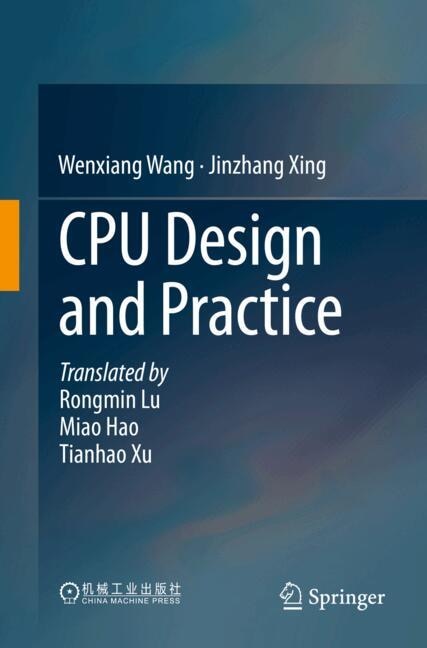 Front cover_CPU Design and Practice