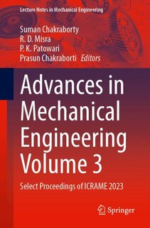 Couverture_Advances in Mechanical Engineering Volume 3