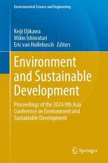 Front cover_Environment and Sustainable Development