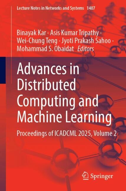Front cover_Advances in Distributed Computing and Machine Learning