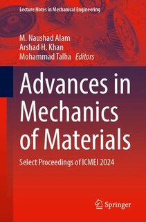 Couverture_Advances in Mechanics of Materials