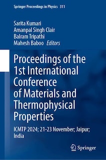 Front cover_Proceedings of the 1st International Conference on Materials and Thermophysical Properties