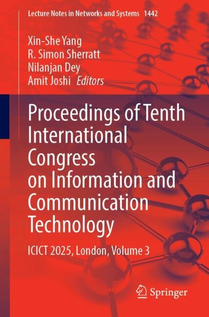 Front cover_Proceedings of Tenth International Congress on Information and Communication Technology
