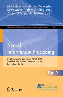 Front cover_Neural Information Processing