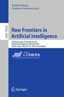 Couverture_New Frontiers in Artificial Intelligence