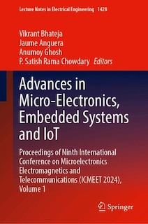 Front cover_Advances in Micro-Electronics, Embedded Systems and IoT